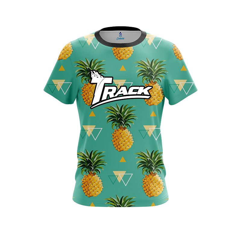 Track Tropical Pineapple CoolWick Bowling Jersey