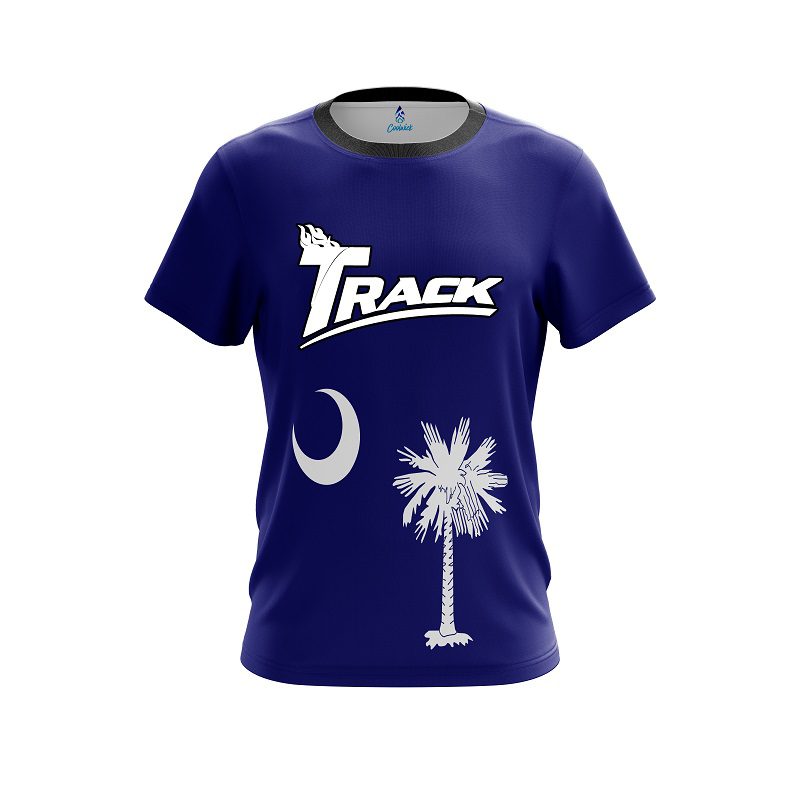 Track South Carolina Flag CoolWick Bowling Jersey