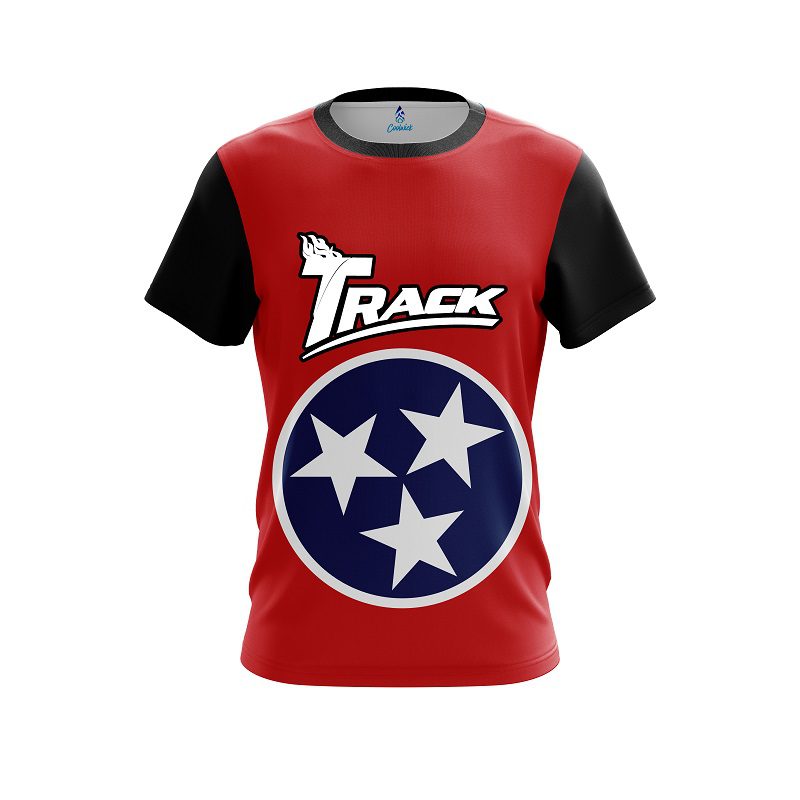Track Tennessee  Flag CoolWick Bowling Jersey