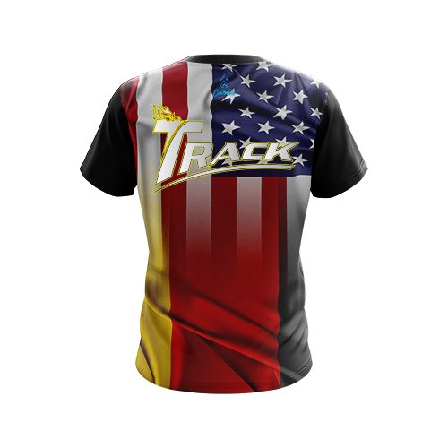 Track USA Germany CoolWick Bowling Jersey - Image 2