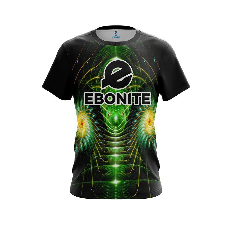 Ebonite Vortex Green CoolWick Bowling Jersey