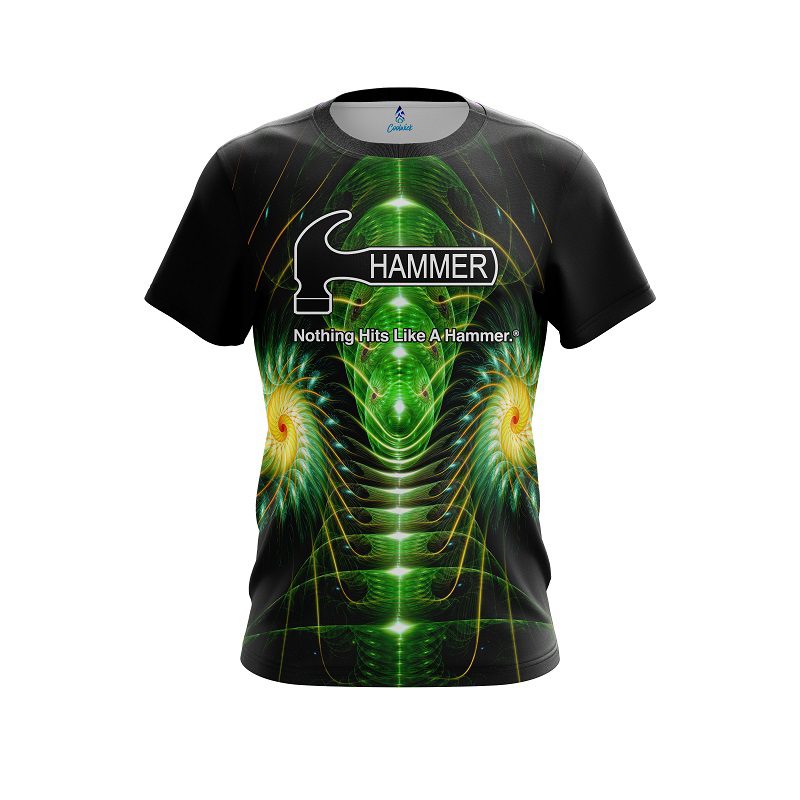 Hammer Vortex Green CoolWick Bowling Jersey