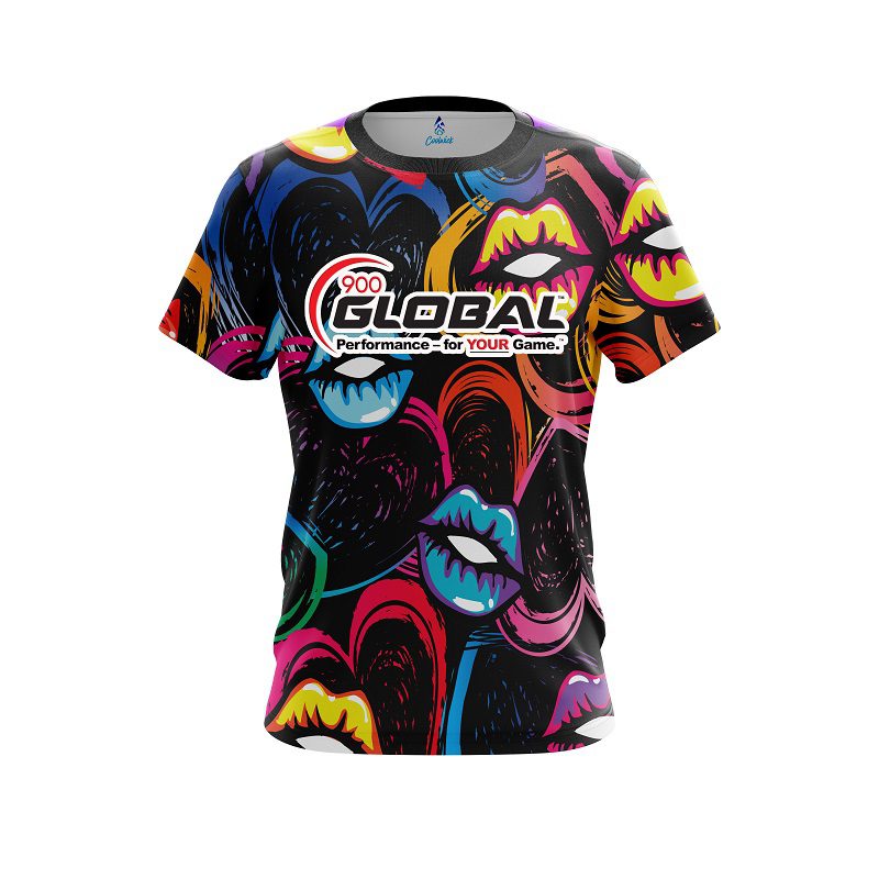 900 Global XOXO CoolWick Bowling Jersey