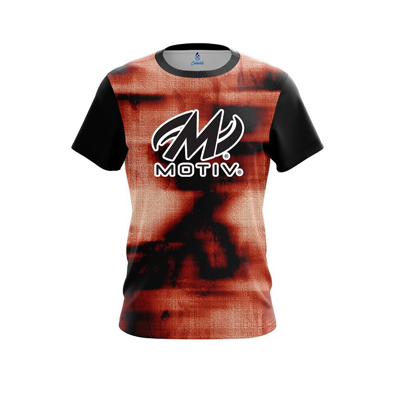 Motiv Canvas Orange CoolWick Bowling Jersey