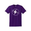 Jason Sterner #Sesh Men's CoolWick 50/50 Bowling T-Shirt Purple White