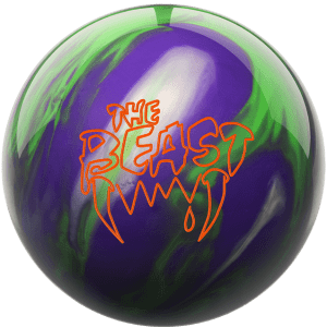 Columbia 300 Beast Purple Lime Silver Bowling Ball