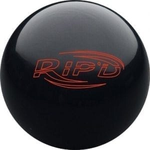 Hammer Rip'd Black Rare Overseas Bowling Ball
