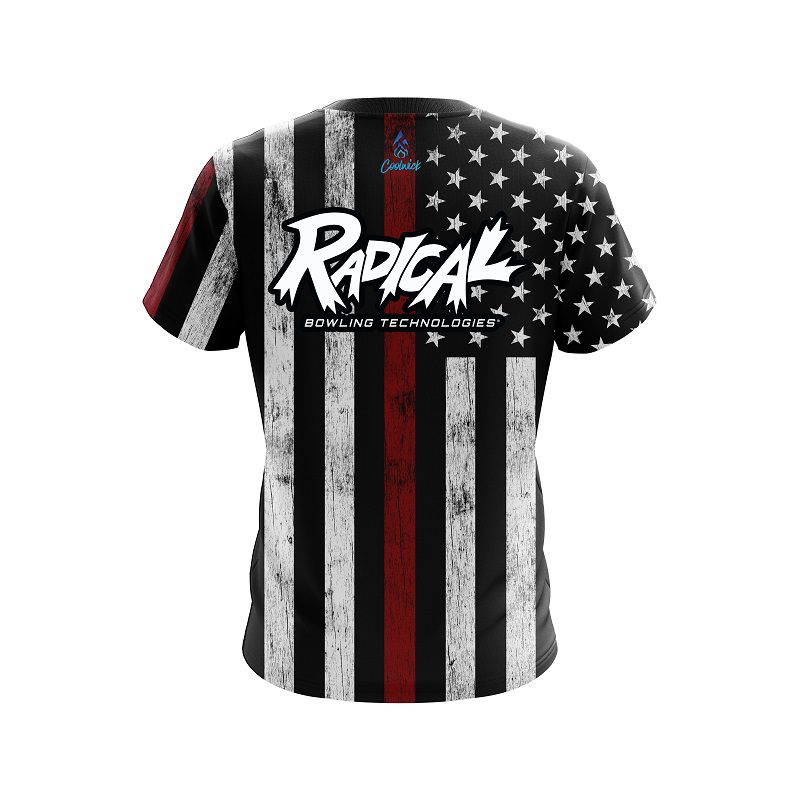 Radical Red Line CoolWick Bowling Jersey - Image 2