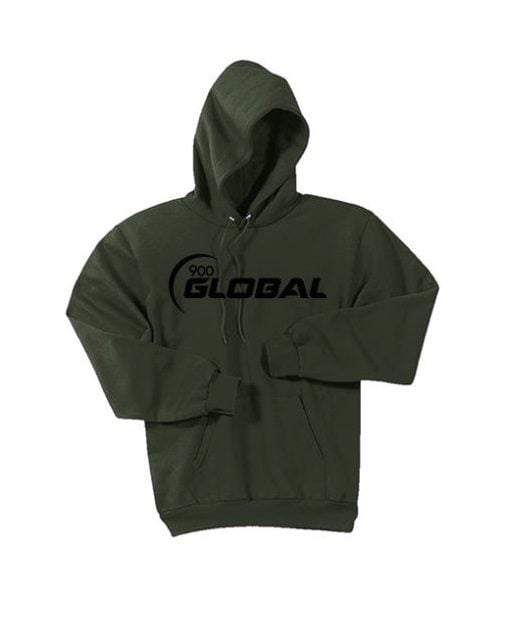 900 Global Men's Fatigue Dri-Fit Black Military Hoodie