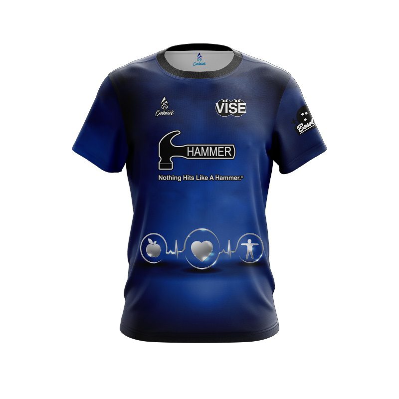 Heather D'Errico Hammer The System Replica CoolWick Bowling Jersey