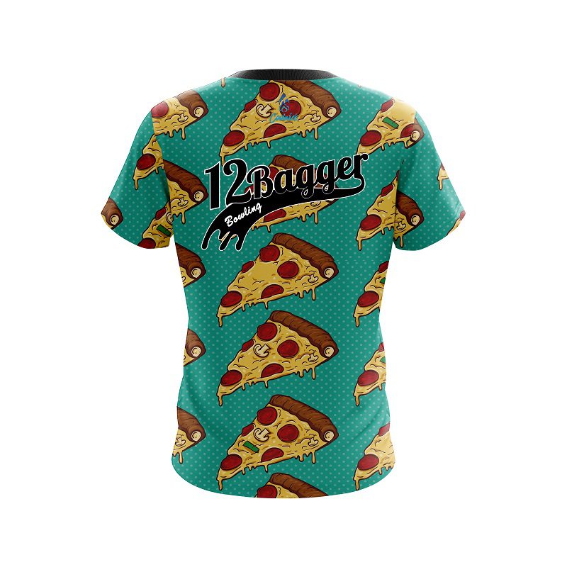 12Bagger Pizza Coolwick Bowling Jersey - Image 2