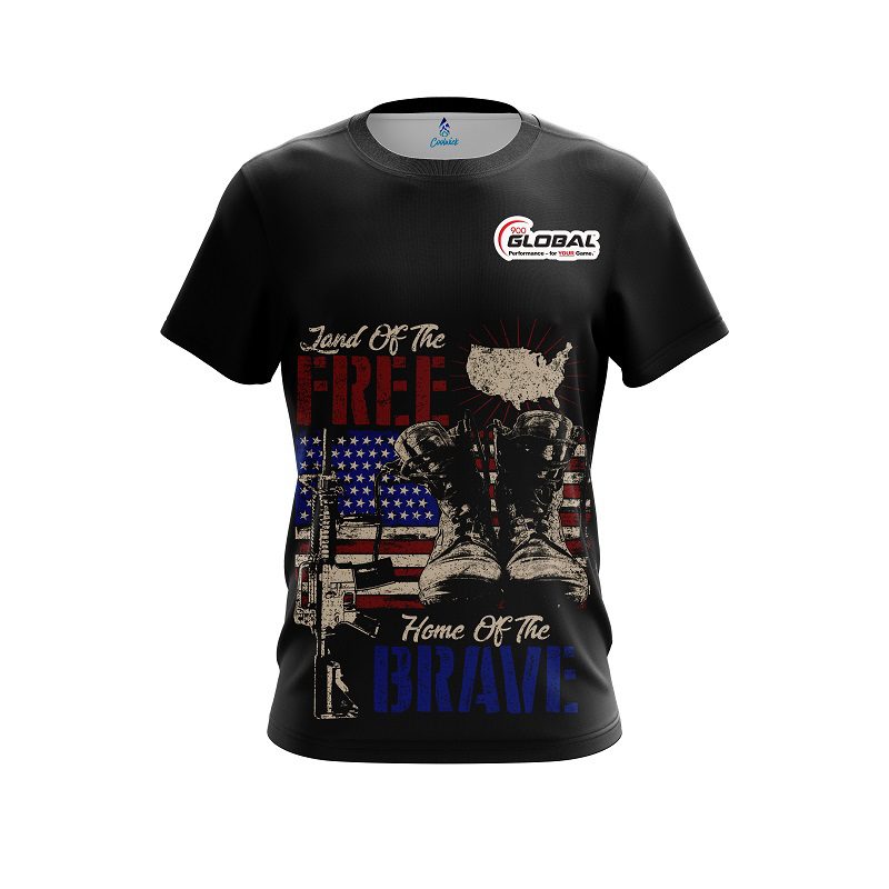 900 Global Land Of The Free CoolWick Bowling Jersey
