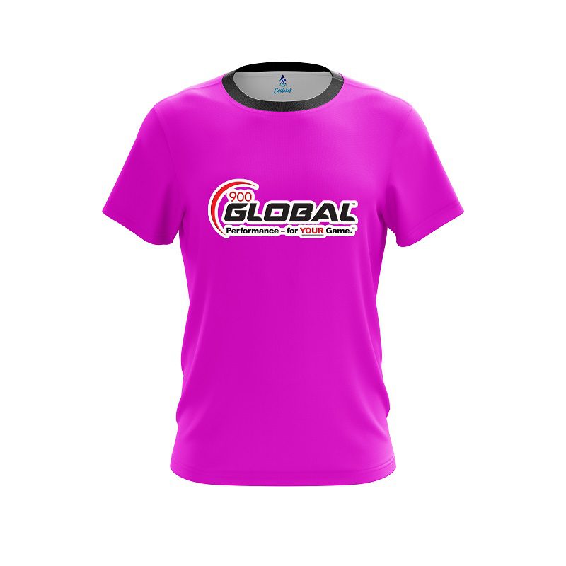 900 Global Pink CoolWick Bowling Jersey