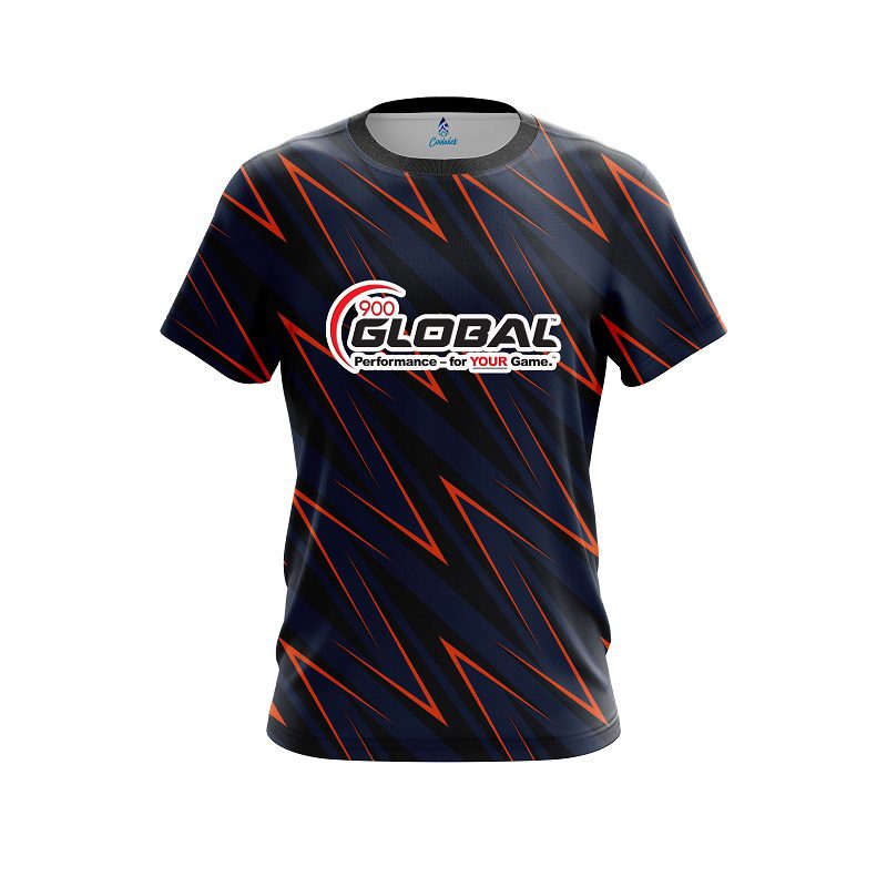 900 Global Sport Zig Zag CoolWick Bowling Jersey