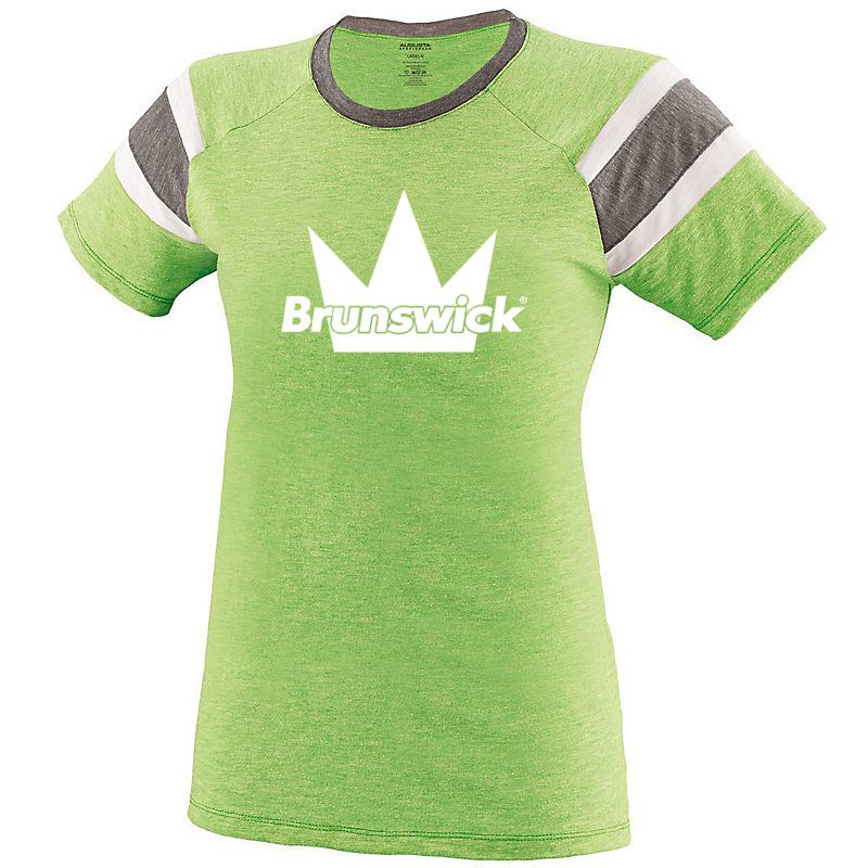 Brunswick Women's Karma Lime Coolwick Bowling T-Shirt