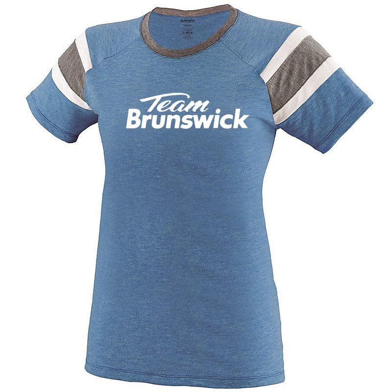 Brunswick Women's Melee Royal Coolwick Bowling T-Shirt