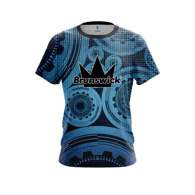 Brunswick Grinding Gears CoolWick Bowling Jersey