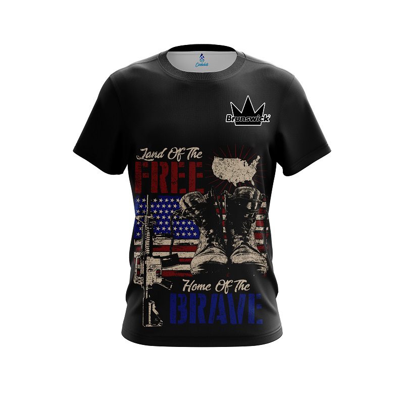 Brunswick Land Of the Free CoolWick Bowling Jersey