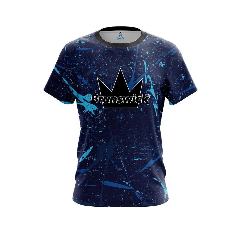 Brunswick Paint Grunge CoolWick Bowling Jersey