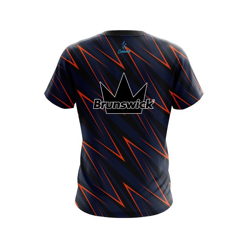 Brunswick Sport Zig Zag CoolWick Bowling Jersey - Image 2