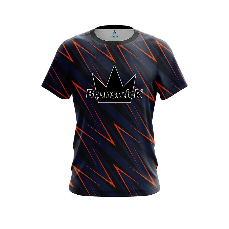 Brunswick  Sport Zig Zag CoolWick Bowling Jersey