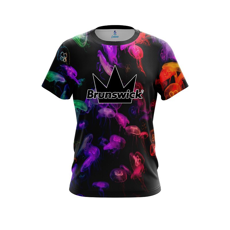 Brunswick Glowing Jellyfish CoolWick Bowling Jersey