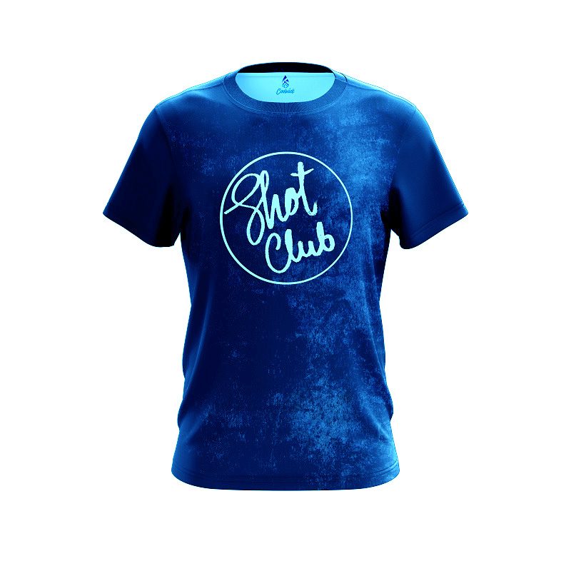 Bryan Hahlen Shot Club Blue Replica CoolWick Jersey