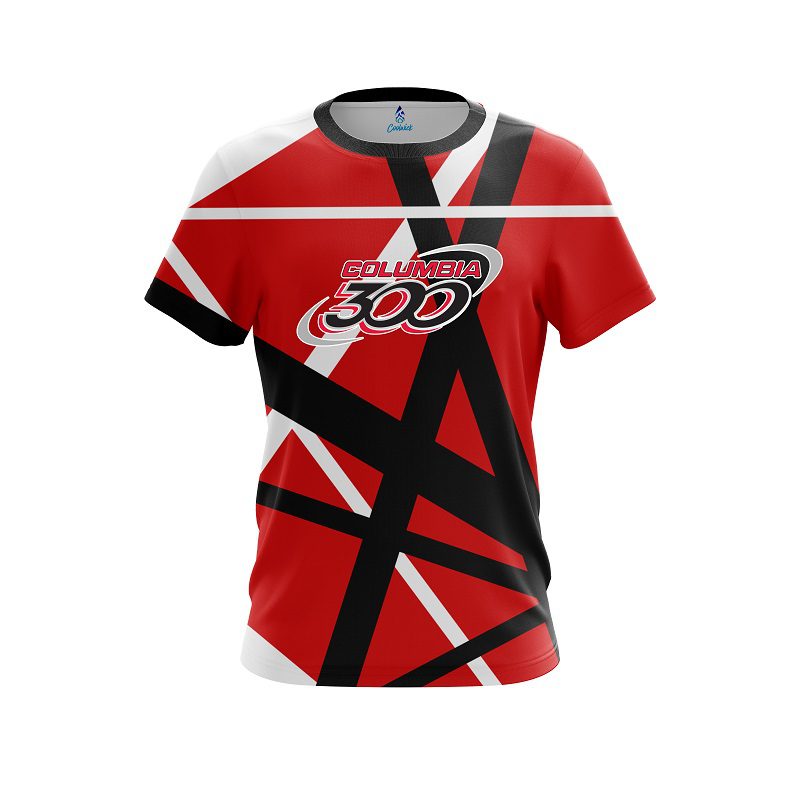 Columbia 300 Rocker Red CoolWick Bowling Jersey