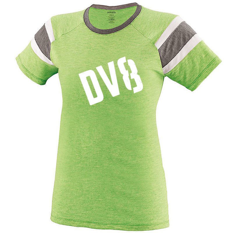 DV8 Women's Wreckless Lime Coolwick Bowling T-Shirt