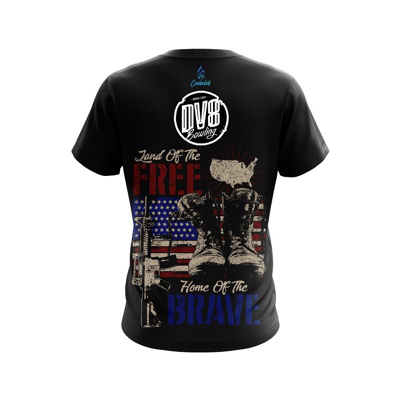 DV8 Land Of The Free CoolWick Bowling Jersey - Image 2