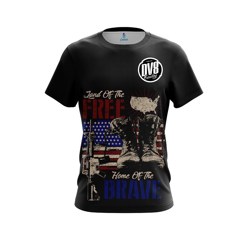DV8 Land Of The Free CoolWick Bowling Jersey