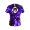 DV8 Liquid Plasma Purple CoolWick Bowling Jersey - Image 2