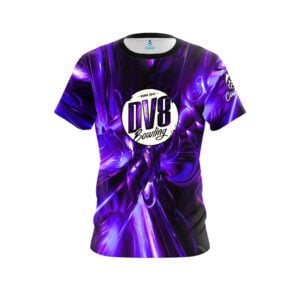 DV8 Liquid Plasma Purple CoolWick Bowling Jersey