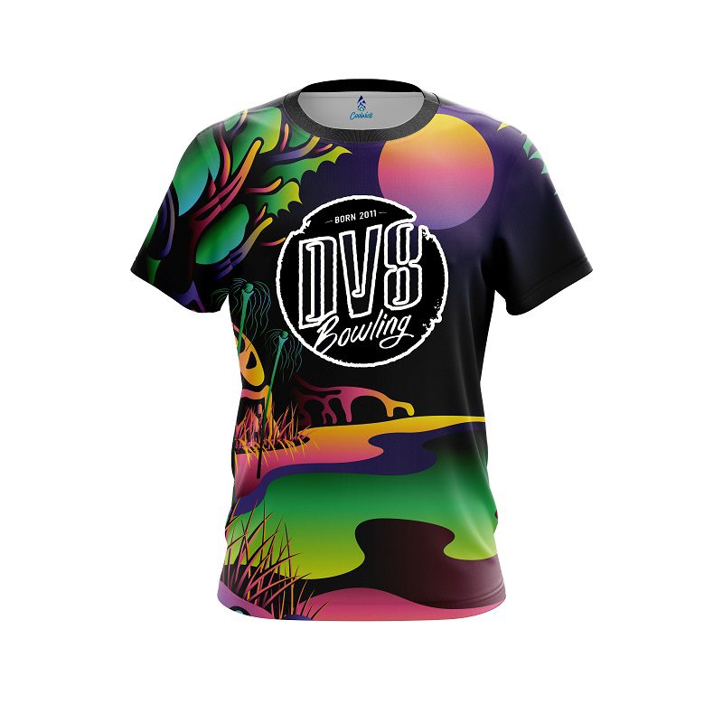 DV8 Psychedelic Lakeside CoolWick Bowling Jersey