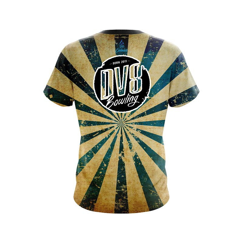 DV8 Retro Grunge 2 CoolWick Bowling Jersey - Image 2