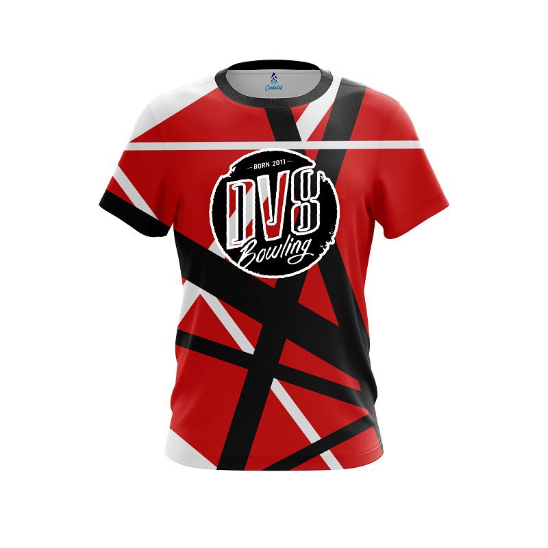 DV8 Rocker Red CoolWick Bowling Jersey