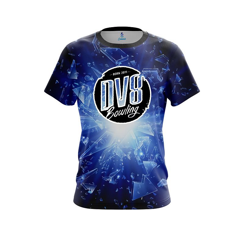 DV8 Shattered Glass CoolWick Bowling Jersey