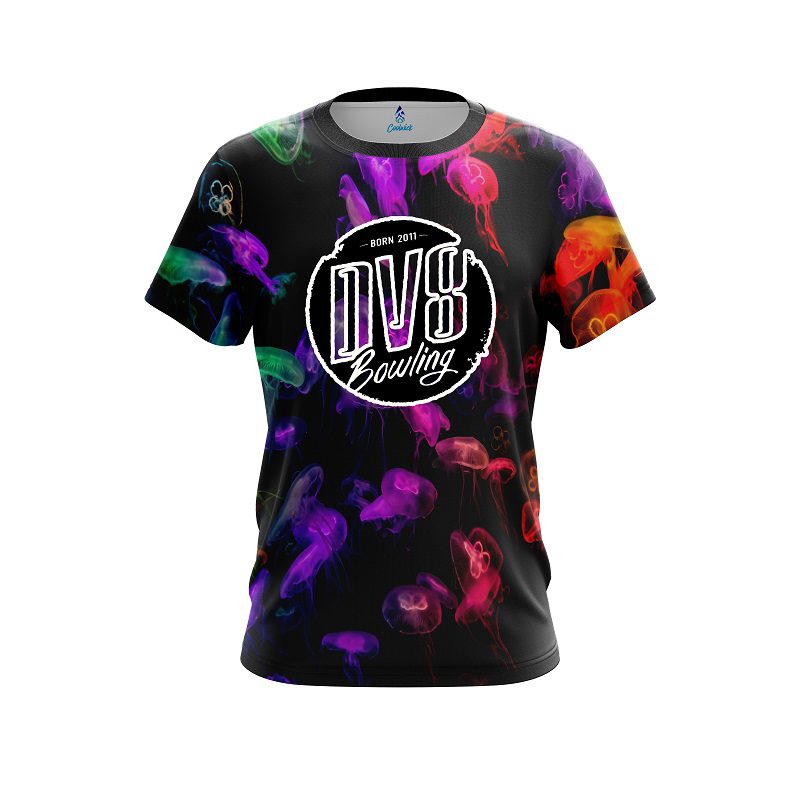 DV8 Glowing Jellyfish CoolWick Bowling Jersey