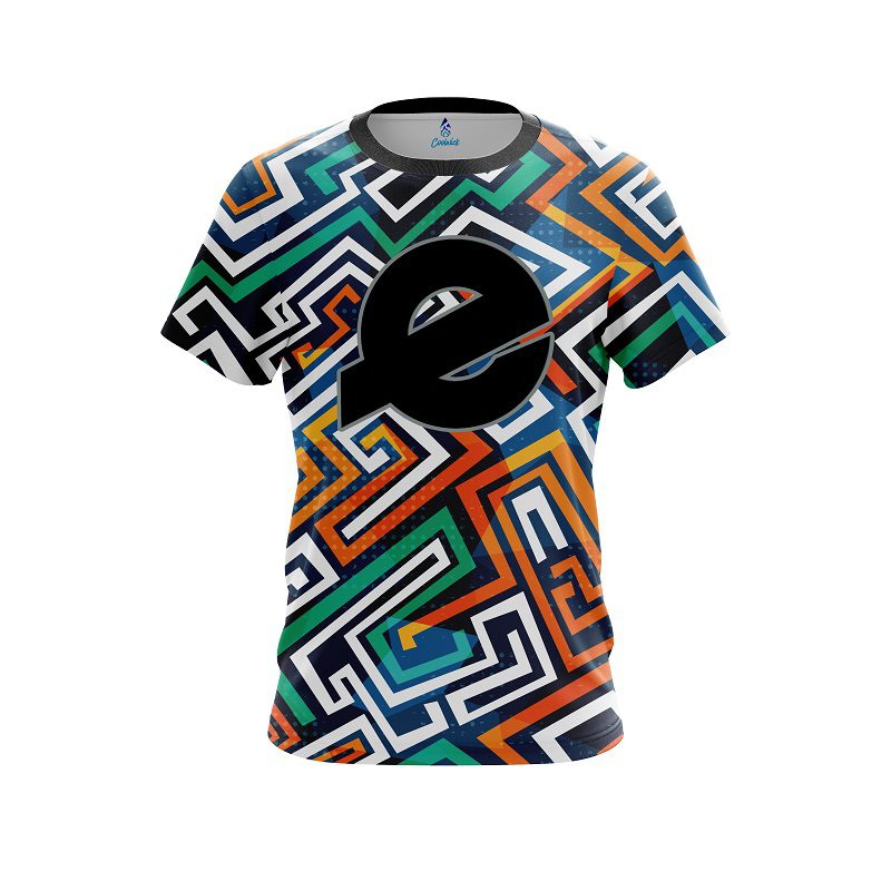 Ebonite Crazy Maze CoolWick Bowling Jersey