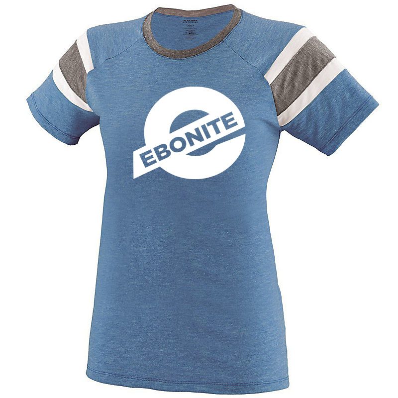 Ebonite Women's Real One Royal Coolwick Bowling T-Shirt