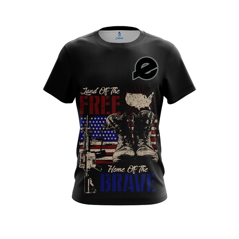 Ebonite Land Of The Free CoolWick Bowling Jersey