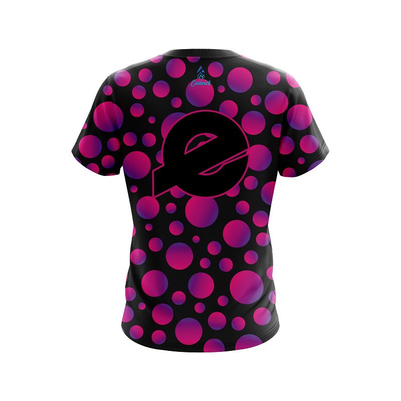 Ebonite Neon Bubbles CoolWick Bowling Jersey - Image 2