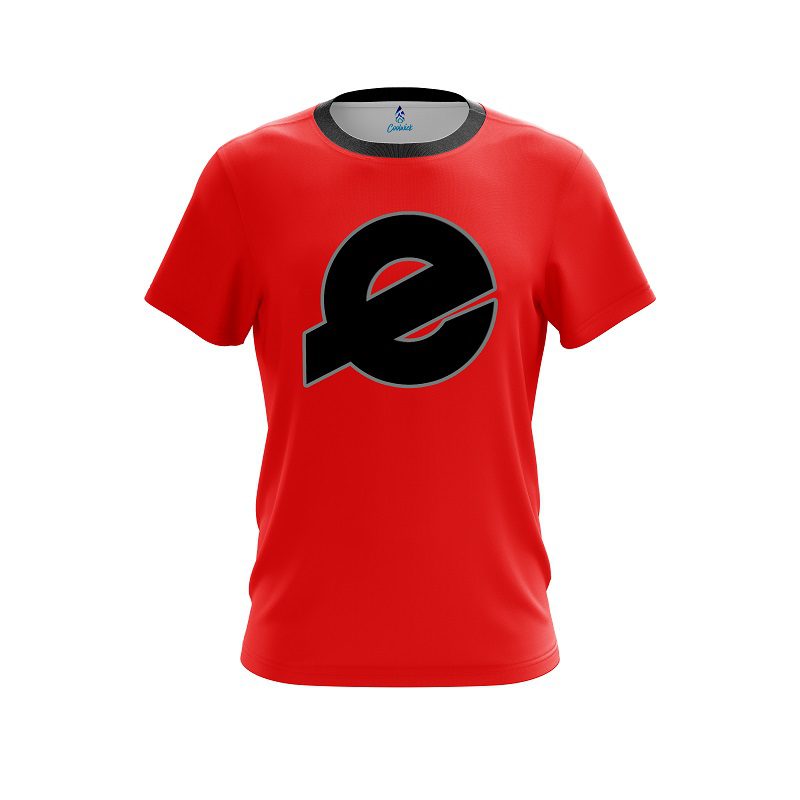 Ebonite Red  CoolWick Bowling Jersey
