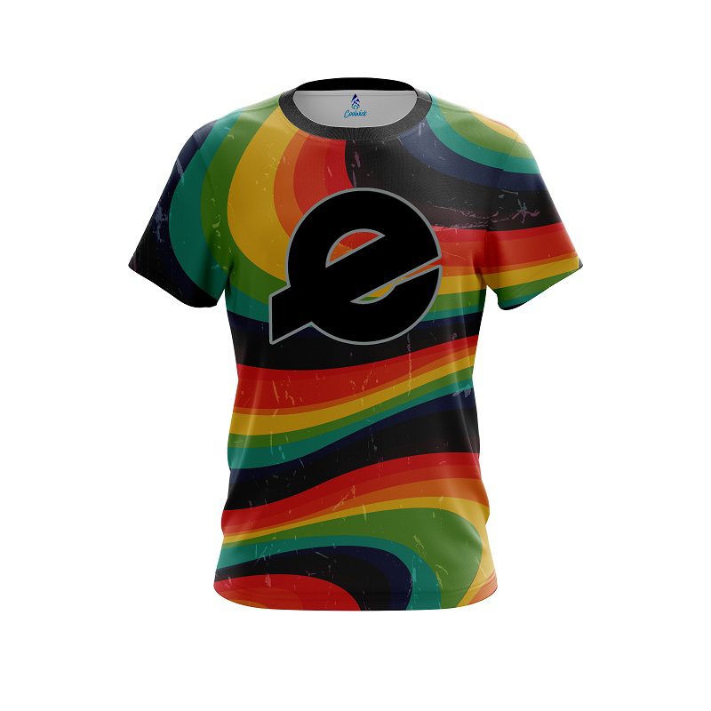 Ebonite Retro Grunge CoolWick Bowling Jersey