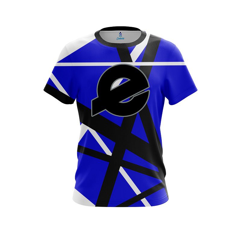 Ebonite Rocker Blue CoolWick Bowling Jersey