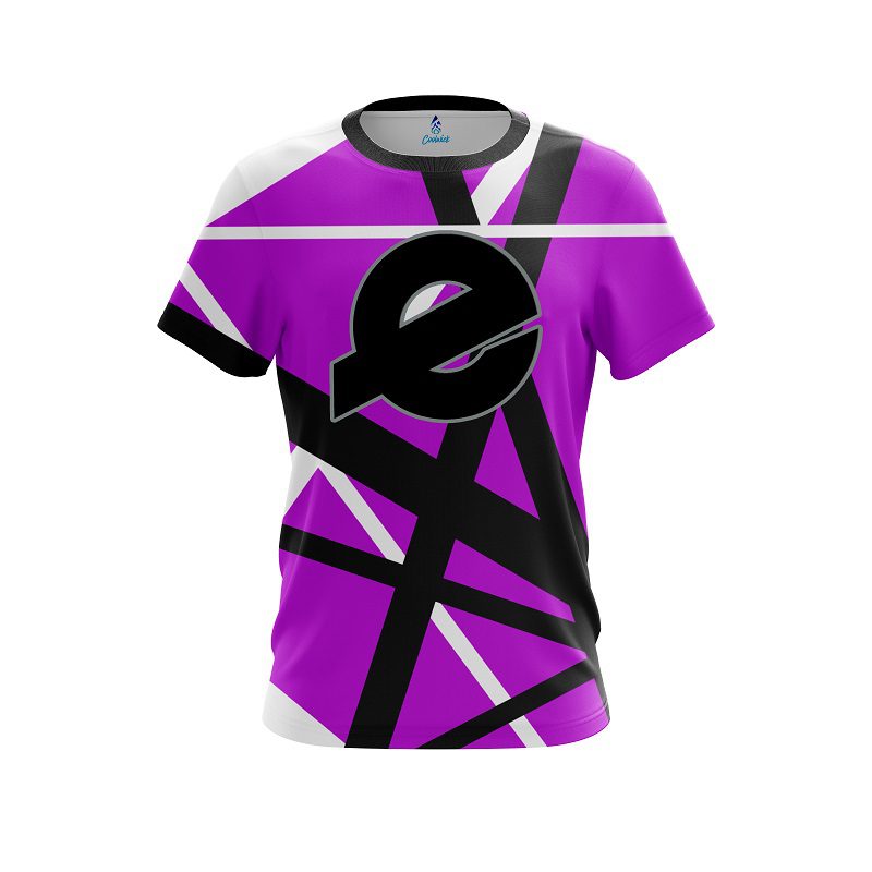 Ebonite Rocker Purple CoolWick Bowling Jersey