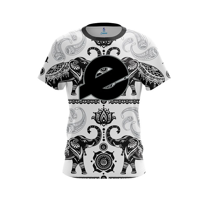 Ebonite Tribal Elephants CoolWick Bowling Jersey