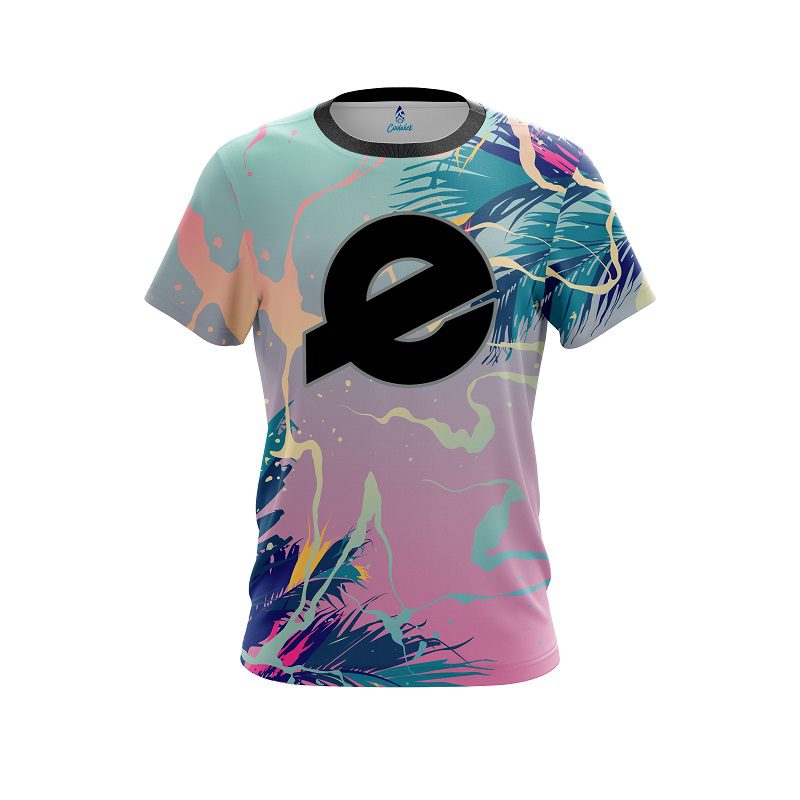 Ebonite Tropical Ink Splash  CoolWick Bowling Jersey