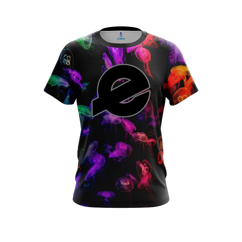 Ebonite Glowing Jellyfish CoolWick Bowling Jersey