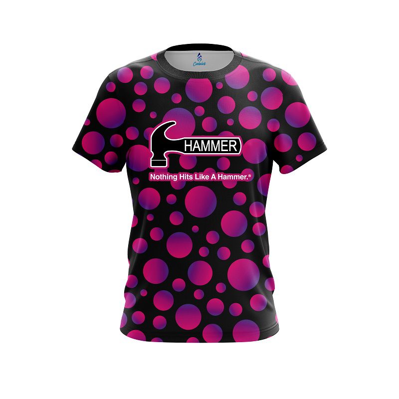 Hammer Neon Bubbles CoolWick Bowling Jersey